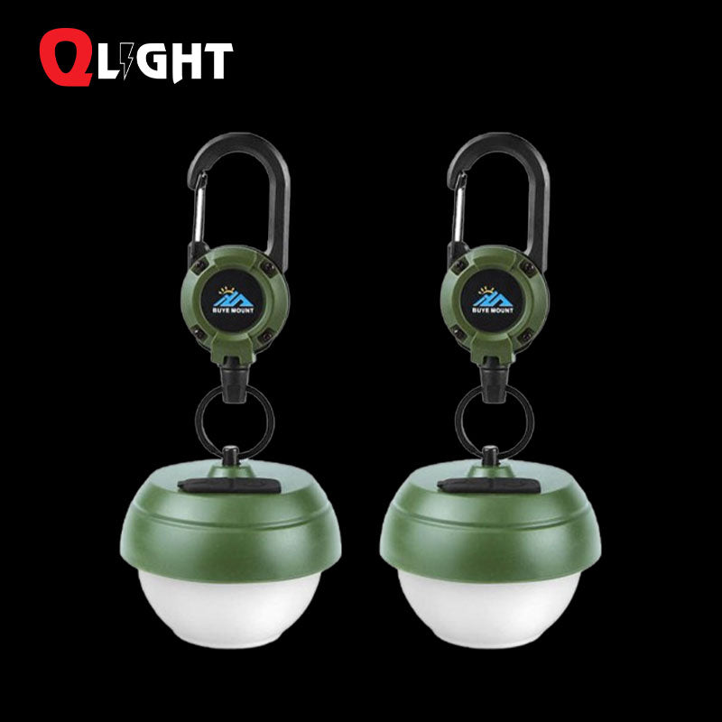 2Pack) Camping Lantern Rechargeable Outdoor Camping Light,Battery Powered Portable Bright Tent Lamp, 5 Light Modes,Waterproof Led Light For Camping & Hiking